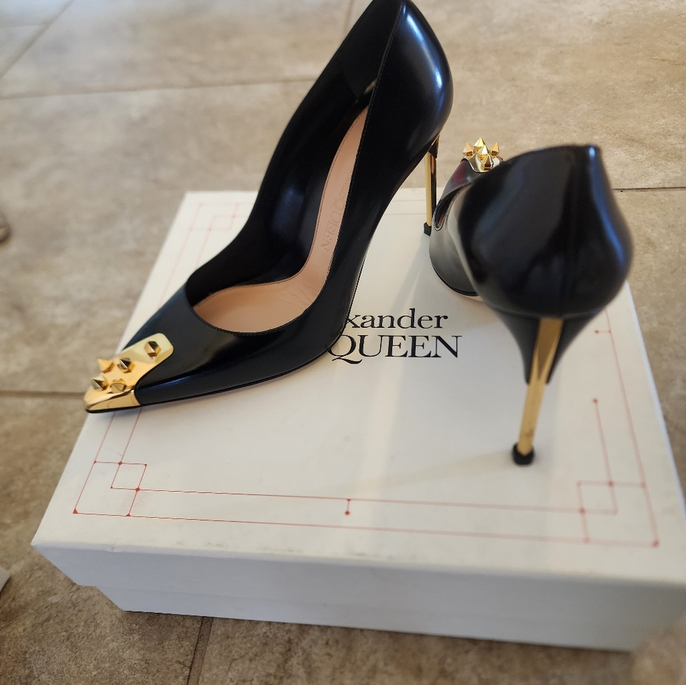 Alexander McQueen Spike Heels size 39 - Picture 2 of 6